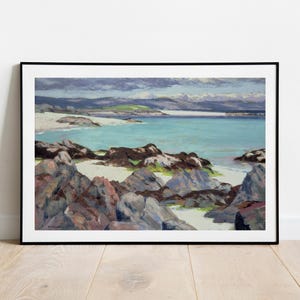Cadell Iona The East Bay Scotland wall art print vintage poster art gallery wall famous artist print