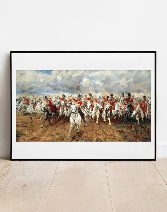 Scotland Forever Art Print by Lady Elizabeth Butler - Scottish