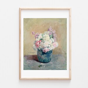 Jarrón Lebasque con flores, decoración de pared, galería, arte de pared, impresión, póster vintage, arte, impresión de artista famoso