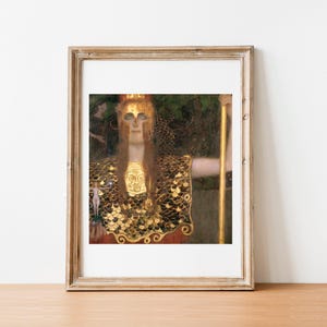Klimt The Pallas Athena home decor gallery wall art classic poster art vintage famous artist print