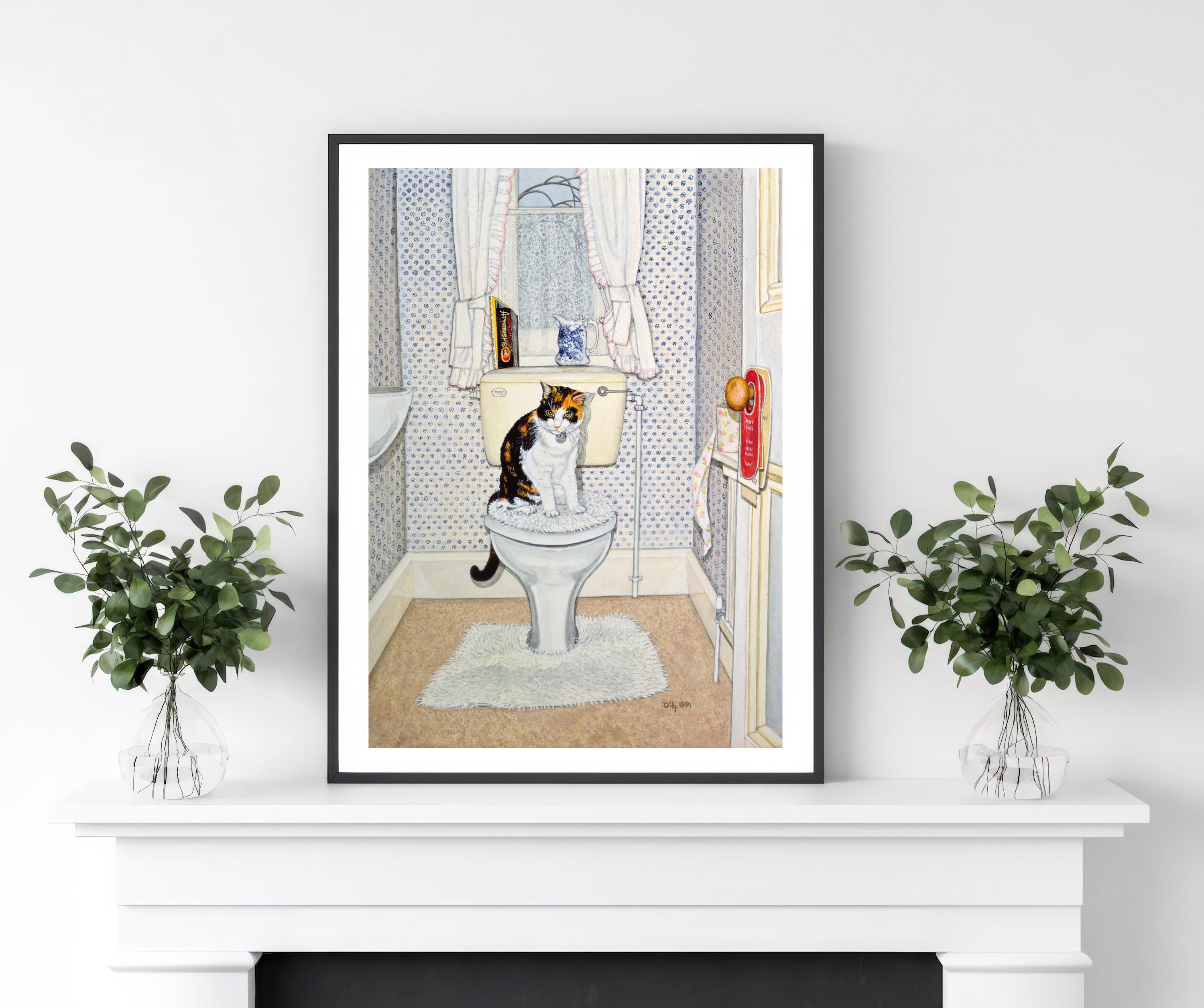 Ditz ディッツ ドレッサー猫 アートプリント 絵画 Ditz ディッツ ドレッサー猫 アートプリント 絵画 Ditz ディッツ