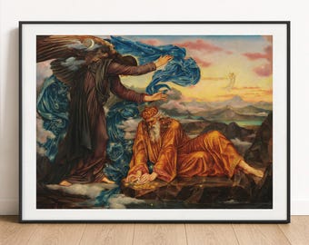 Evelyn De Morgan Print - Earthbound, Pre Raphaelite Wall Art Poster