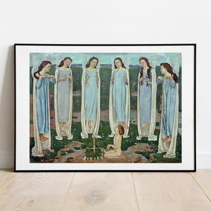 Hodler The Chosen One wall decor gallery wall art print vintage poster art famous artist print
