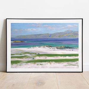 Cadell Iona Sound and Ben More Scotland Vintage Art Print: Gallery Wall Decor
