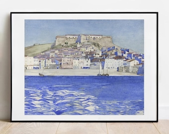 Mackintosh Collioure France Print: Vintage Fine Art Poster Wall Decor