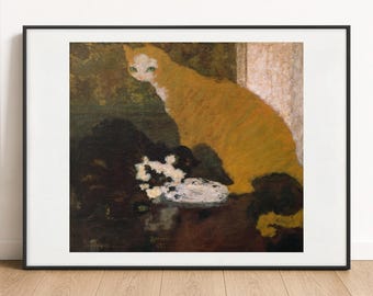 Arte de parede Os Gatos 1893 - Pôster Giclée de Pierre Bonnard