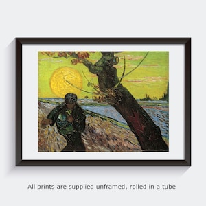 Van Gogh Säwer Galerie Wand Kunst Druck Vintage Plakat Kunst berühmte Künstler Druck Wohnkultur