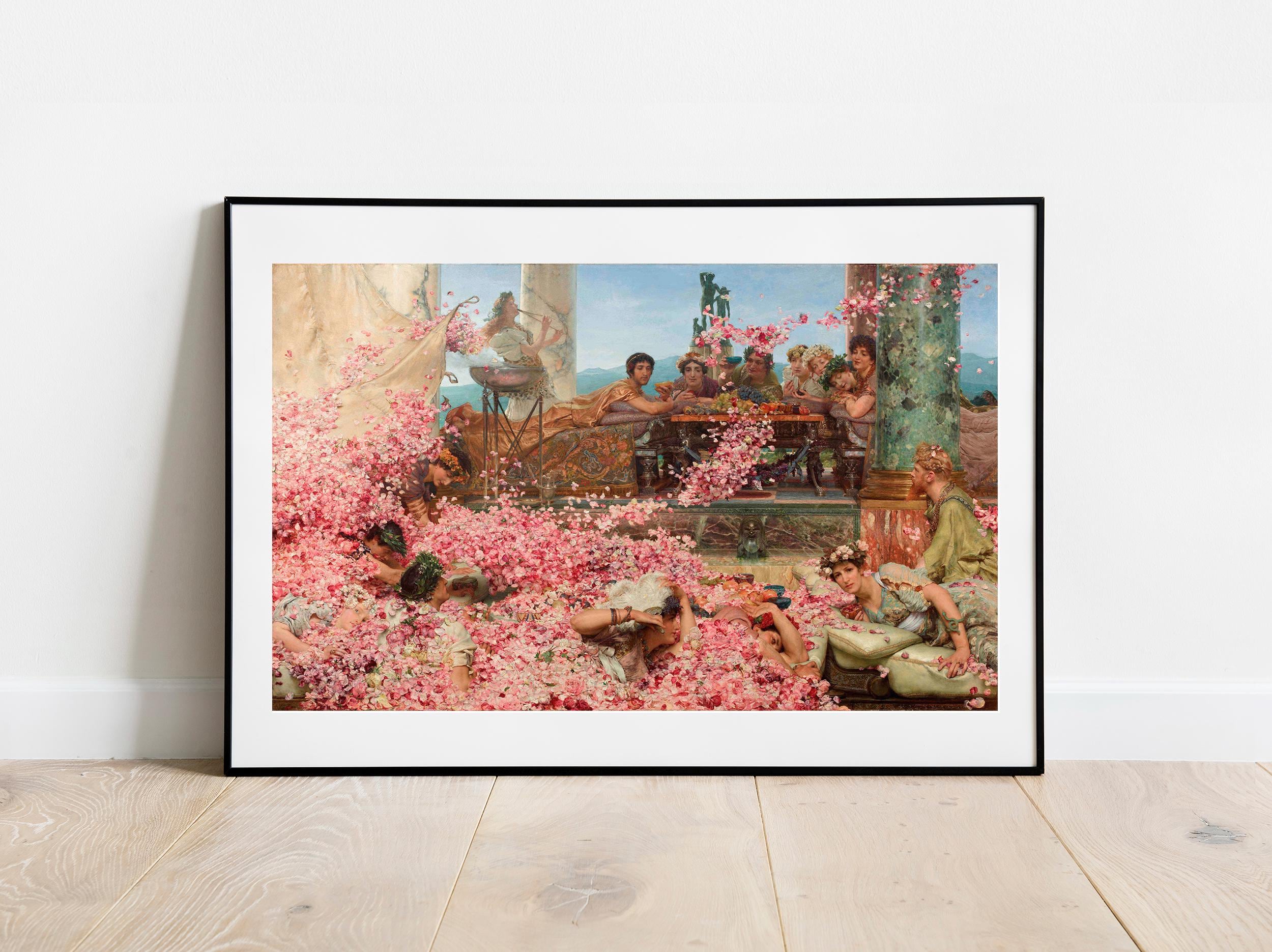 キャサリン Alma-tadema the Roses of Heliogabalus Print: Vintage Fine Art