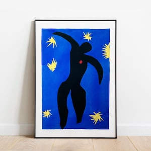 Matisse Icarus modern wall art print vintage poster art famous artist print home decor