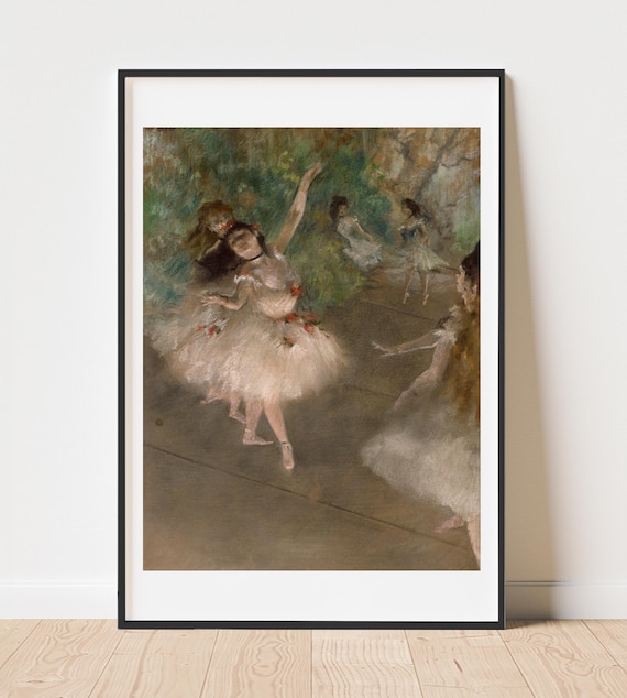 Degas Ballet Dancers Print: Vintage Gallery Wall Art - Etsy