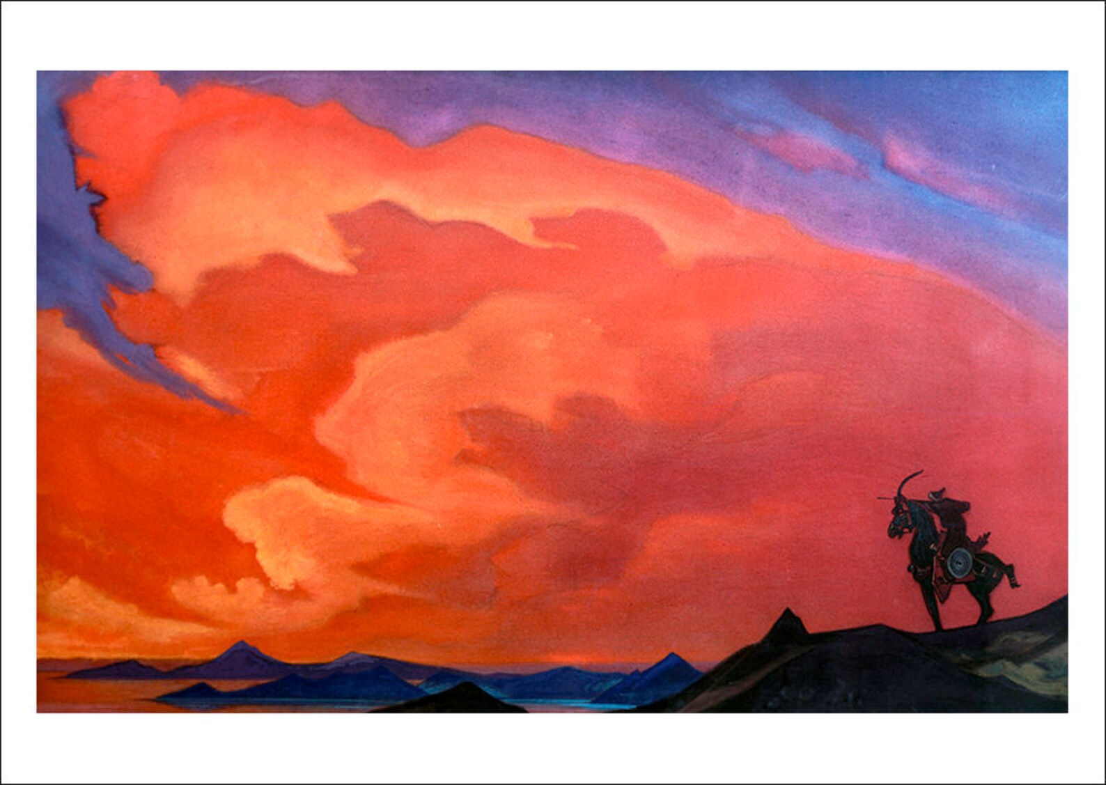 Картина илья муромец николая рериха