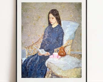 Gwen John print - The Convalescent, 1923, Gallery Wall Art