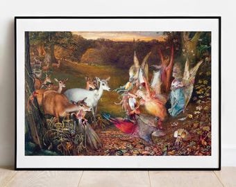 Fitzgerald The Enchanted Forest Print - Vintage Märchenkunst