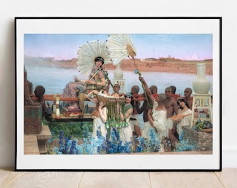 アルマ＝タデマ「モーゼの発見」プリント：クラシックなファインアートポスター