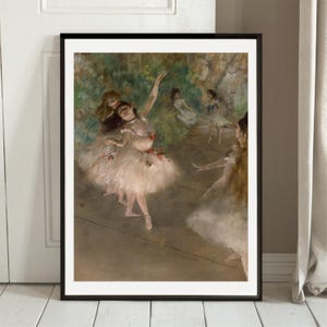 Degas balletdansers 1880 home decor galerij kunst aan de muur klassieke poster kunst vintage beroemde kunstenaar afdrukken