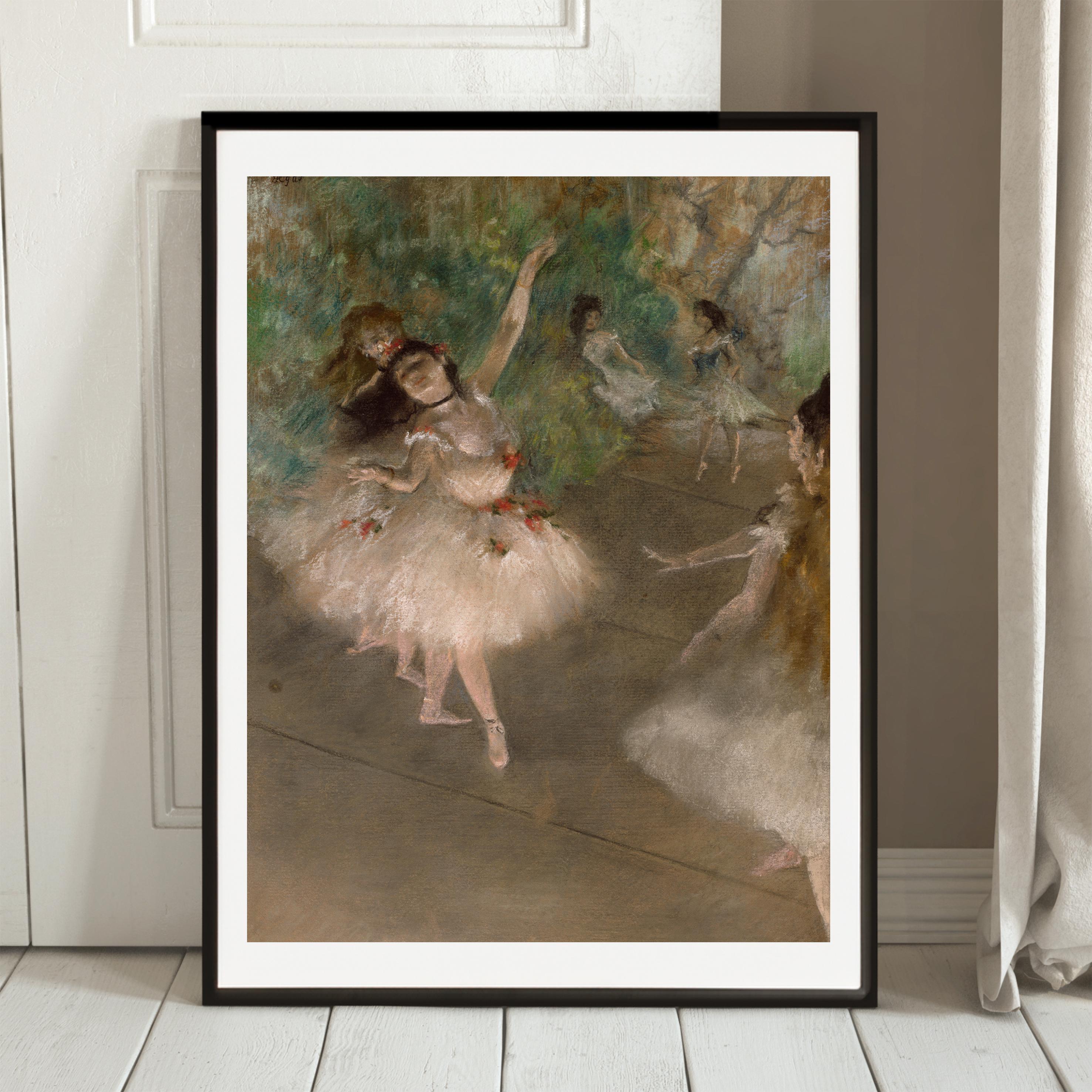 Degas Ballet Dancers Print: Vintage Gallery Wall Art - Etsy