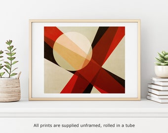 Moholy-Nagy A 19 abstract gallery wall art print vintage poster art famous artist print home decor