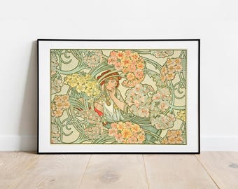 Mucha Byzantine Galerie Wand Kunst Druck Vintage Poster Kunst berühmte Künstler Druck Wohnkultur