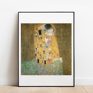 Klimt The Kiss fine art print gallery wall art classic poster art vintage famous artist print