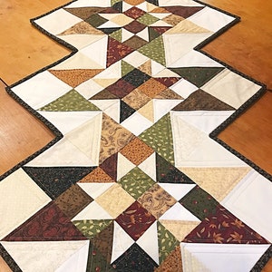 Quilt Patterns PDF Table Runner Pattern Easy Quilt Patterns Scrappy ...