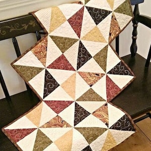Easy Quilt Patterns PDF for Charm Packs Table Runner Pattern Beginner Quilt Pattern Fall Table Runner Pattern Scrappy Quilting Pattern
