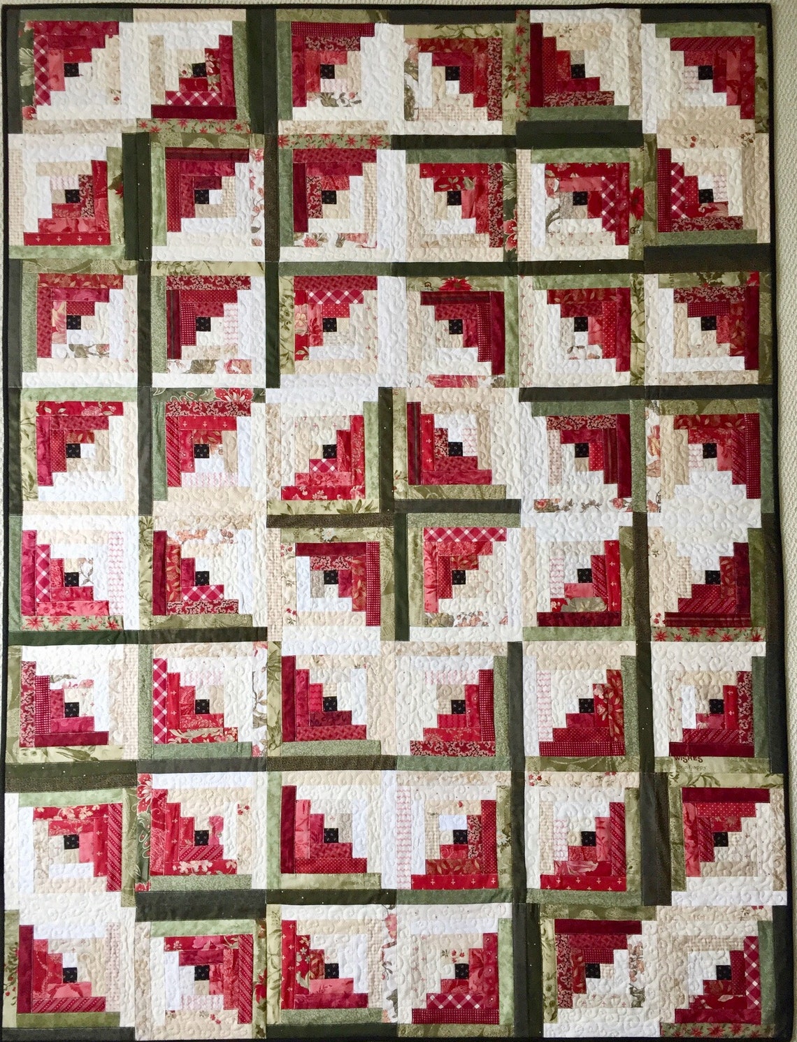 Quilt Patterns PDF Log Cabin Quilt Pattern Easy Quilt Patterns for ...