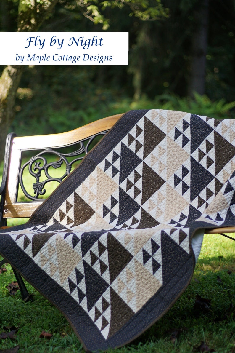 Quilt Patterns PDF Primitive Quilt Pattern Farmhouse Quilting Patterns Vintage Quilts Baby Quilt Patterns Download