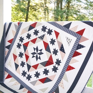 Stars & Stripes Celebration Paper Quilt Pattern