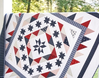 Stars & Stripes Celebration Paper Quilt Pattern