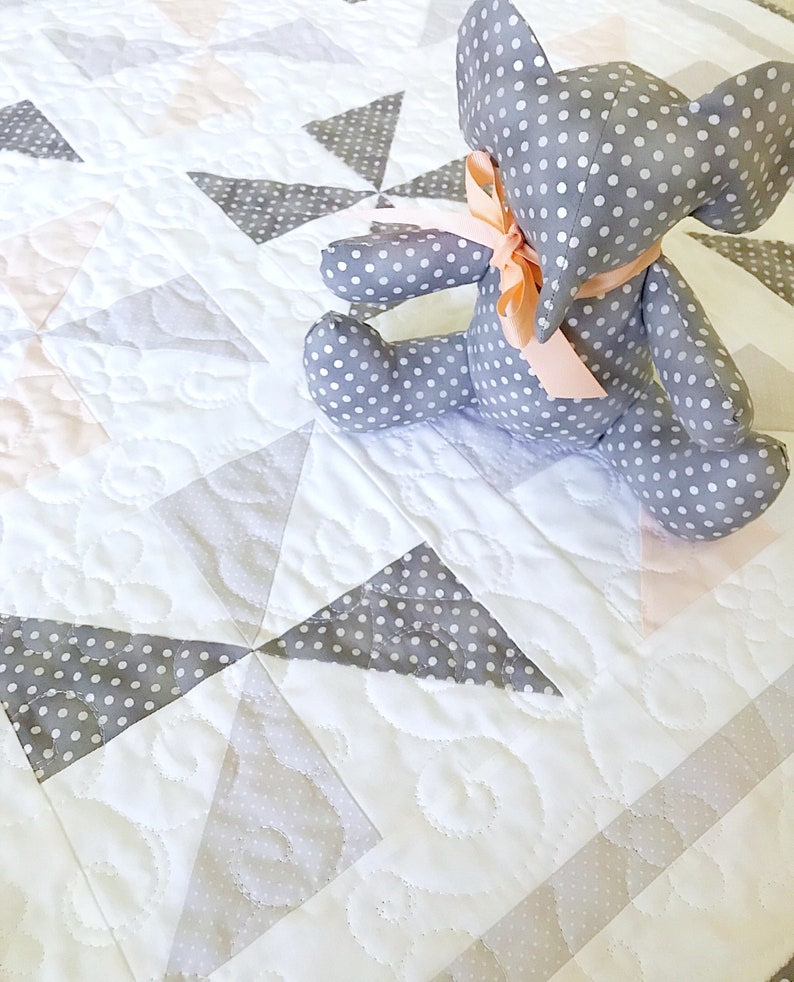 Baby Quilt Patterns PDF and Free Elephant Pattern Easy Quilt Etsy