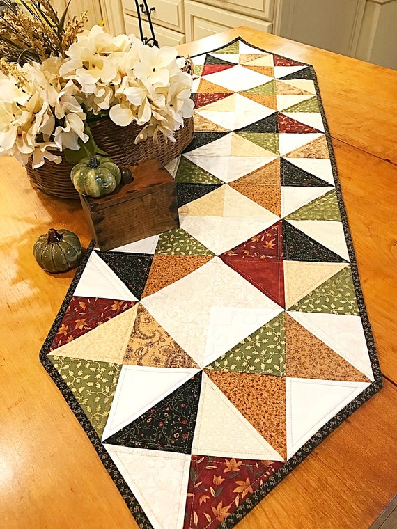 Easy Quilt Patterns PDF Scrappy Table Runner Pattern for Charm