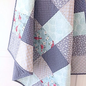 Baby Quilt Patterns PDF Easy Quilt Patterns for Beginners Quilting Pattern and Free Bonus Lovey Quilt Pattern Baby Girl or Baby Boy Quilt