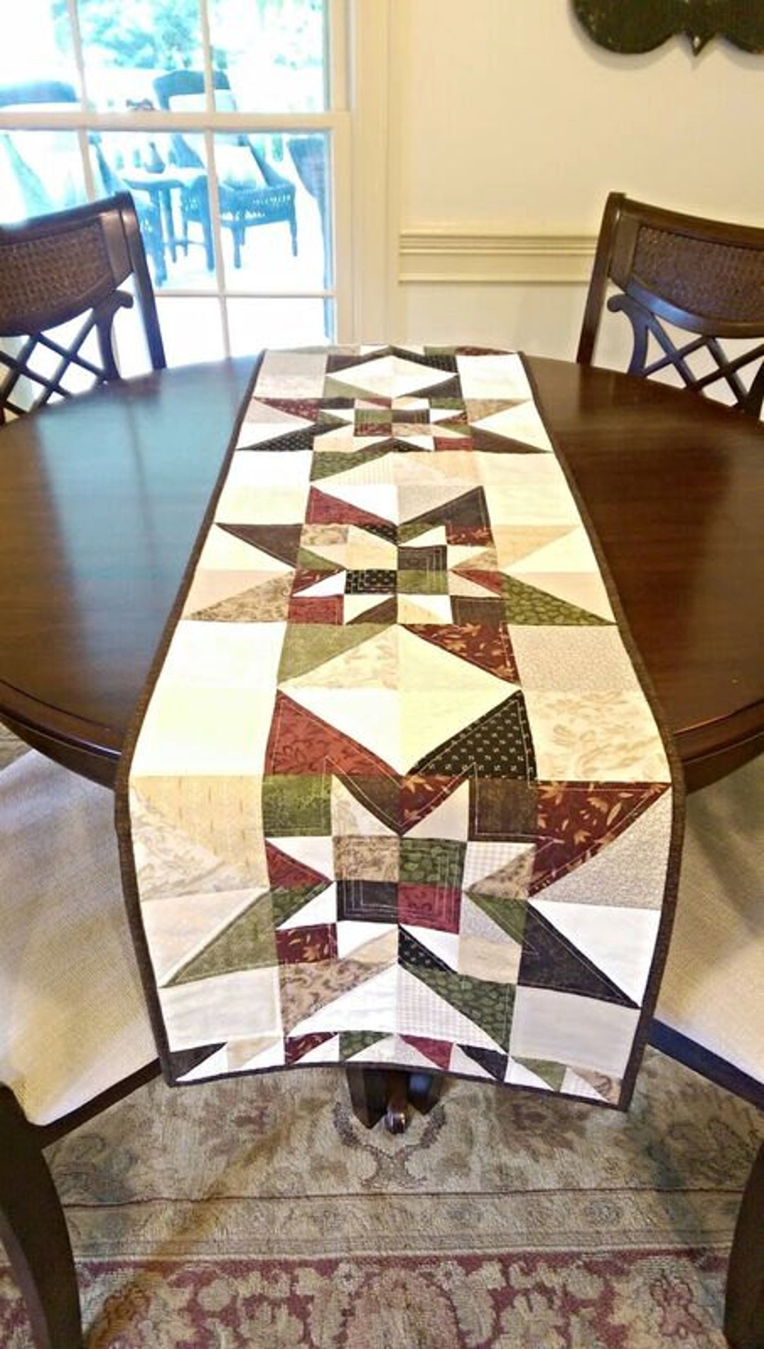 Table Runner Pattern PDF Easy Quilt Patterns Fall Table Runner Pattern ...
