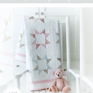Baby Quilt Patterns PDF Easy Quilt Patterns for Charm Pack Quilt Pattern for Beginners Quilt Pattern for Babies image 6