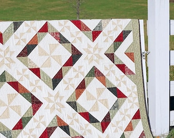 PAPER Copy of Winter Wonderland Quilt Pattern for Charm Packs Christmas Quilt Patterns