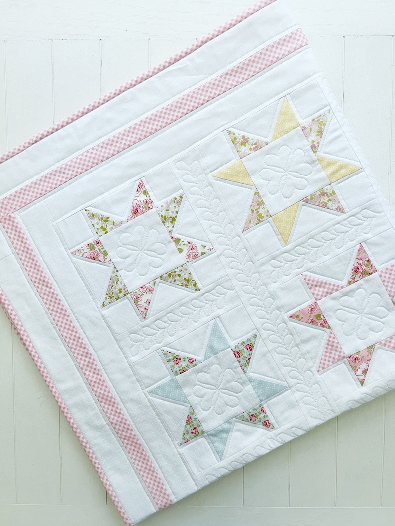 Baby Quilt Patterns PDF Easy Quilt Patterns for Charm Pack Quilt Pattern for Beginners Quilt Pattern for Babies image 3