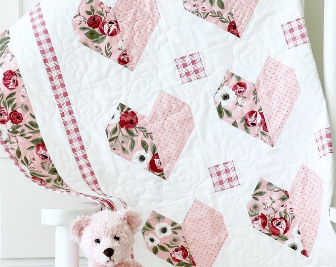 Handmade Baby Quilt Etsy