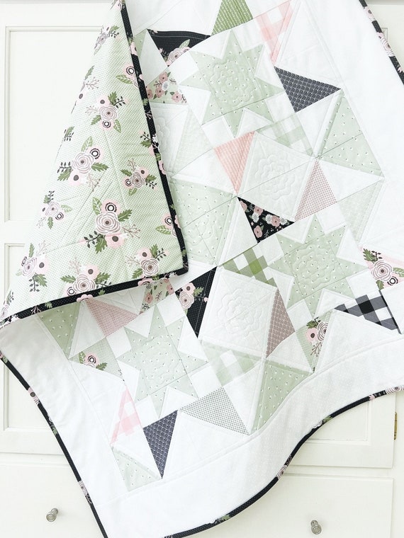 Baby Quilt Patterns PDF Easy Quilt Patterns for Charm Packs Quilt Pattern for Beginners Farmhouse Quilt Pattern Scrappy Quilting Pattern Etsy Canada