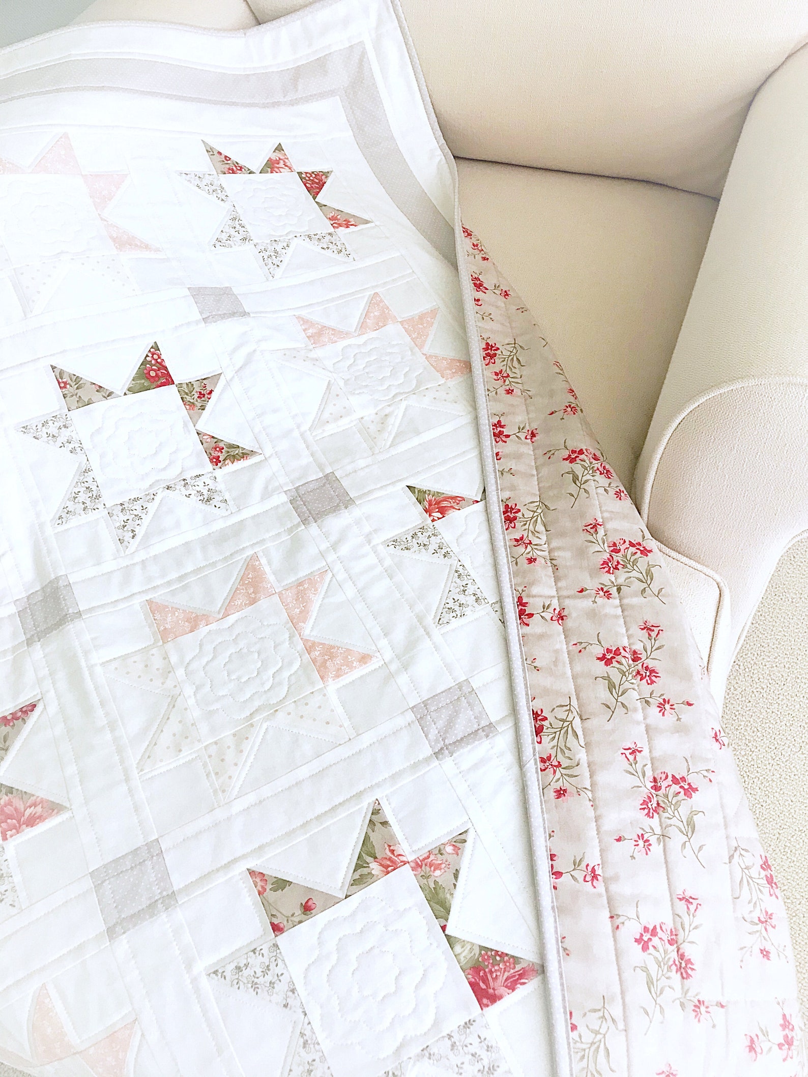 Baby Quilt Pattern & FREE Doll Quilt Pattern Easy Quilt Etsy