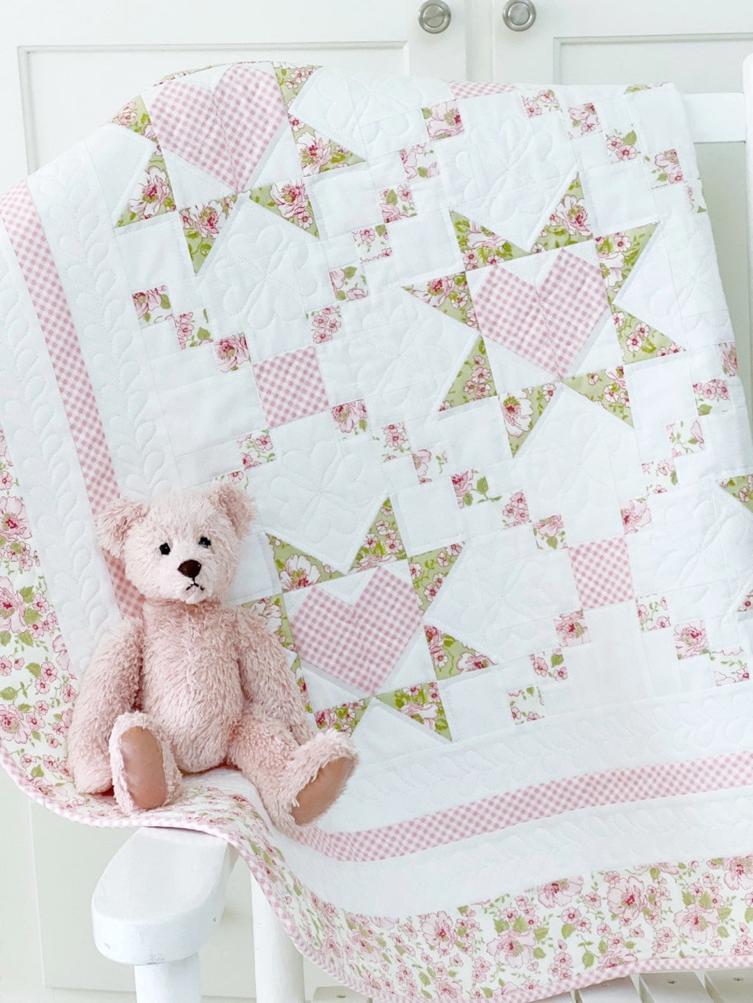 Sweethearts Baby Quilt Pattern Download