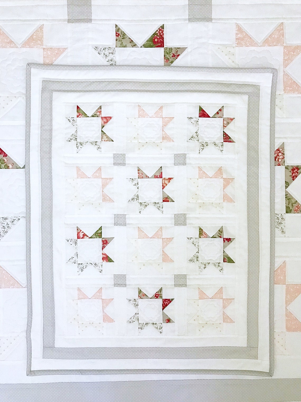 Baby Quilt Pattern & FREE Doll Quilt Pattern Easy Quilt Etsy