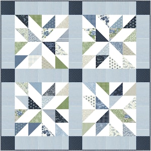 Charm Pack Quilt Pattern PDF Easy Quilt Patterns for Beginners Quilt ...