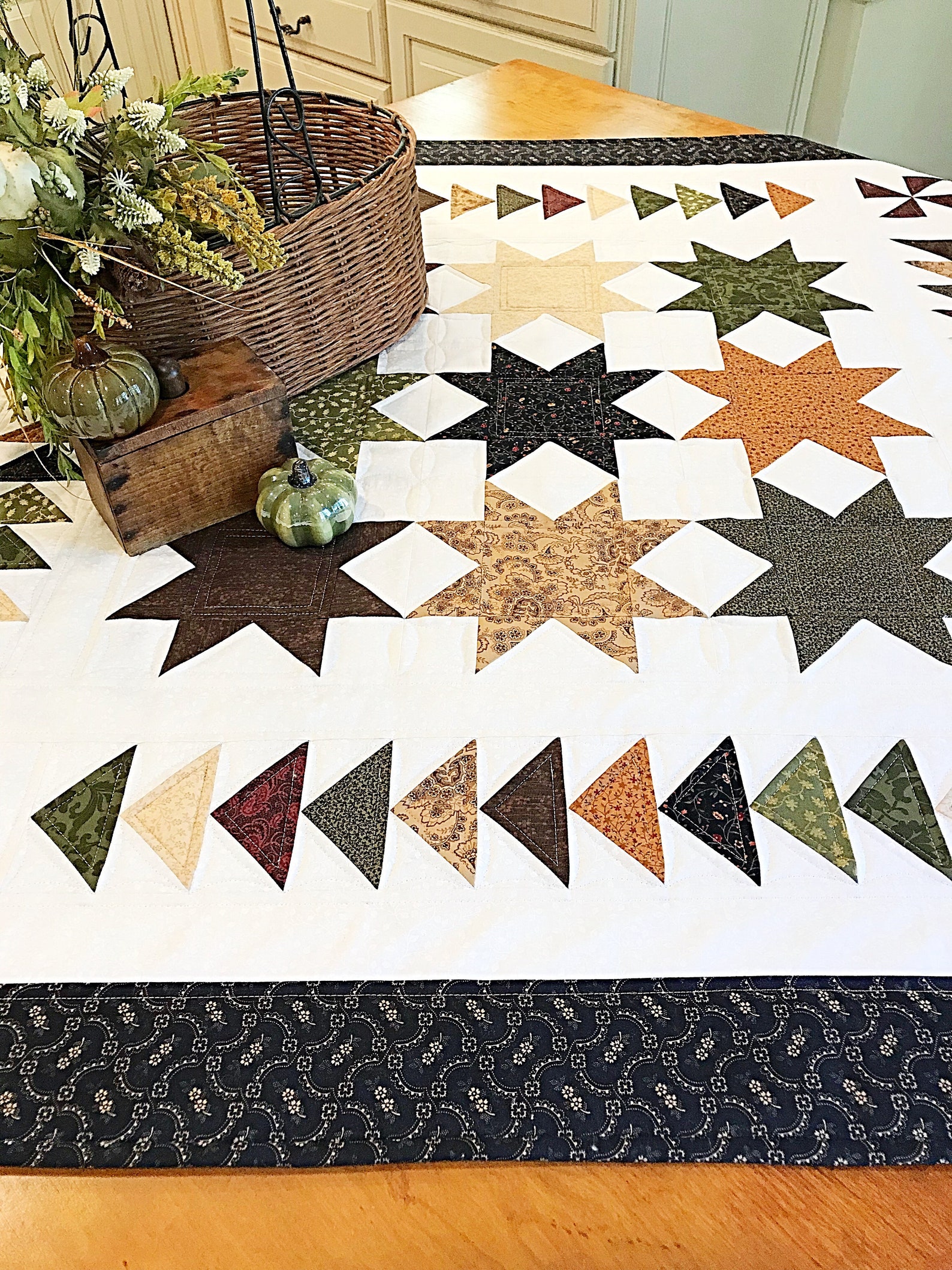 Quilt Patterns PDF Scrappy Quilt Pattern Fall Quilting Pattern Table ...