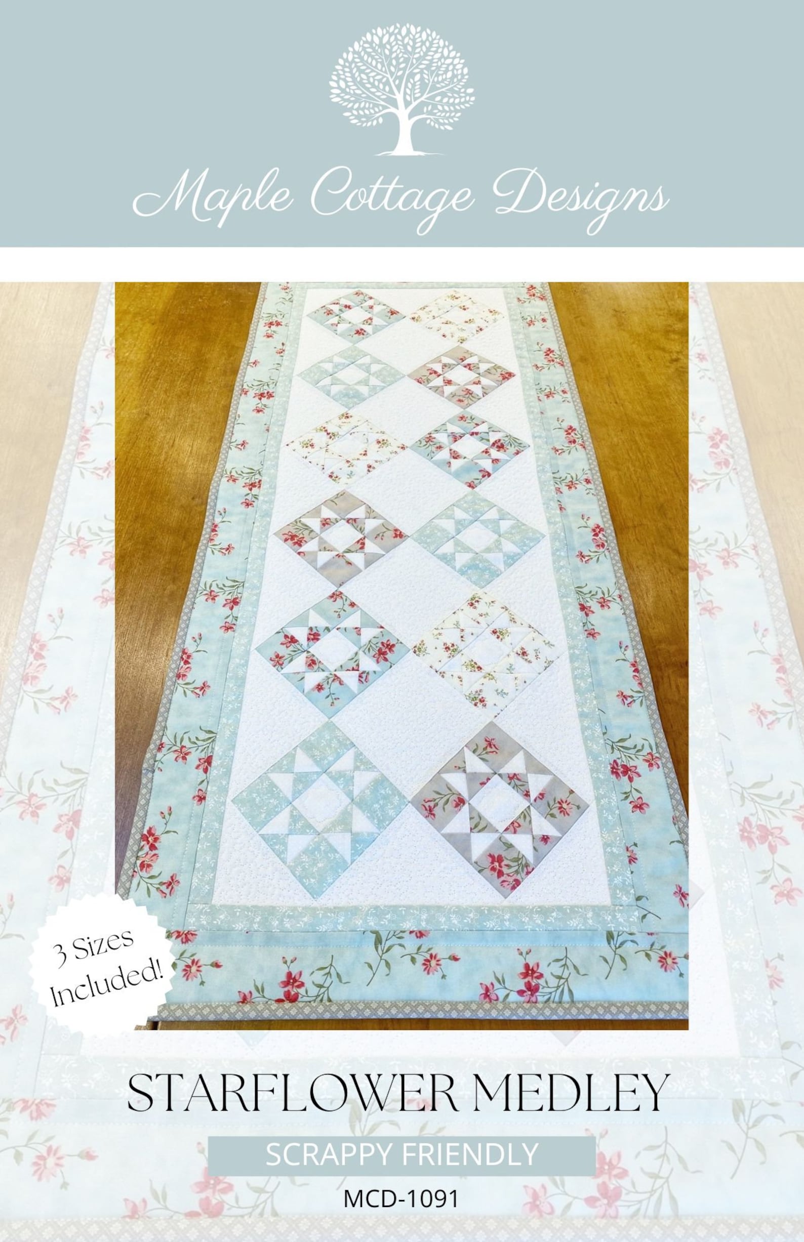 Table Runner Pattern Star Table Runner Patterns Easy Quilt Patterns PDF ...