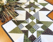 Quilt Patterns PDF and BONUS Free Pillow Pattern Scrappy Table Runner Pattern Quilt Patterns Farmhouse Quilting Pattern Easy Star Pattern