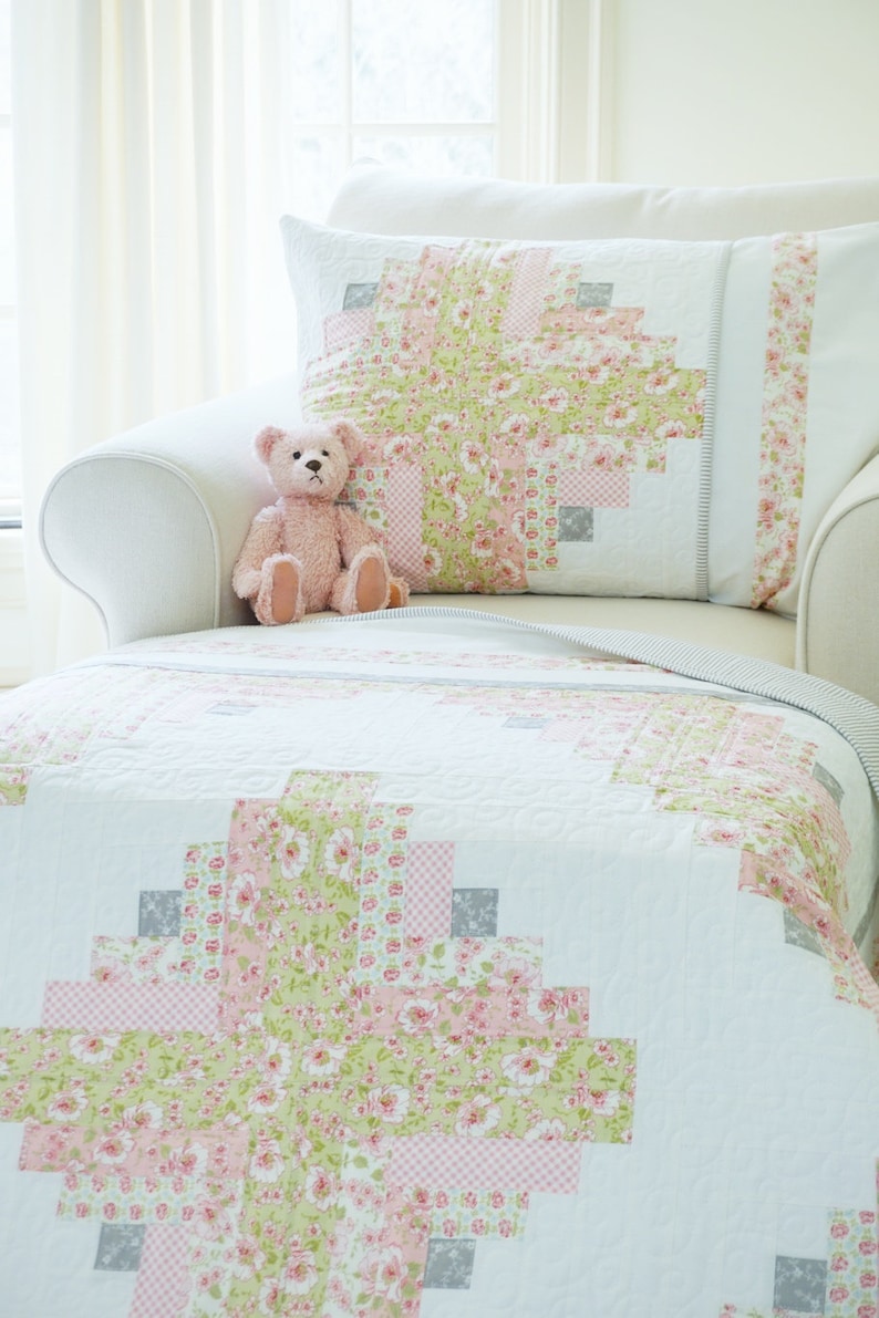 Log Cabin Quilt Patterns PDF Easy Quilt Patterns Baby Quilt Patterns ...