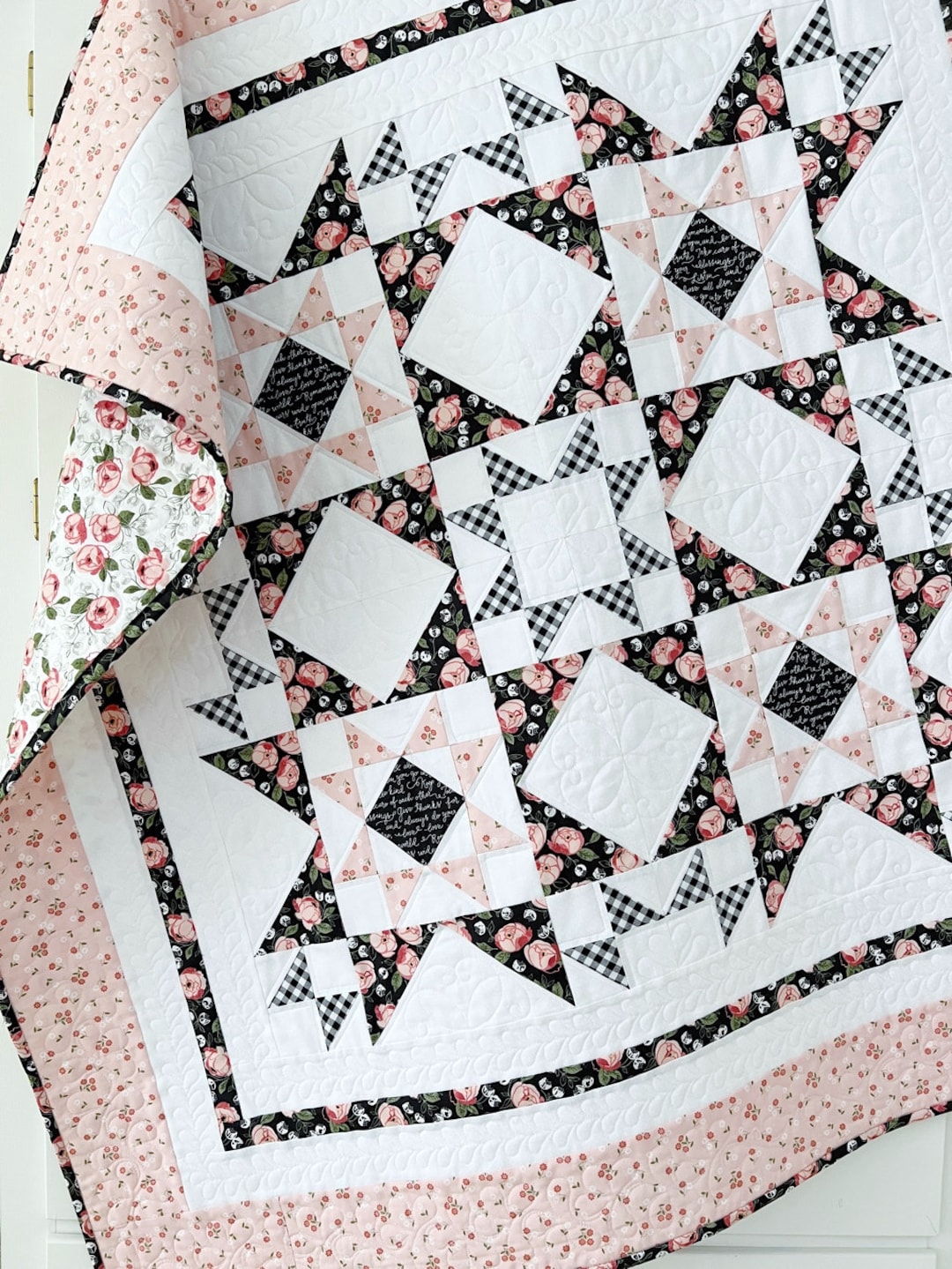 Easy Quilt Patterns PDF Baby Quilt Pattern for Charm Pack Quilting Pattern  for Beginners Farmhouse Quilt Pattern Baby Quilts & BONUS Bunny -   Denmark