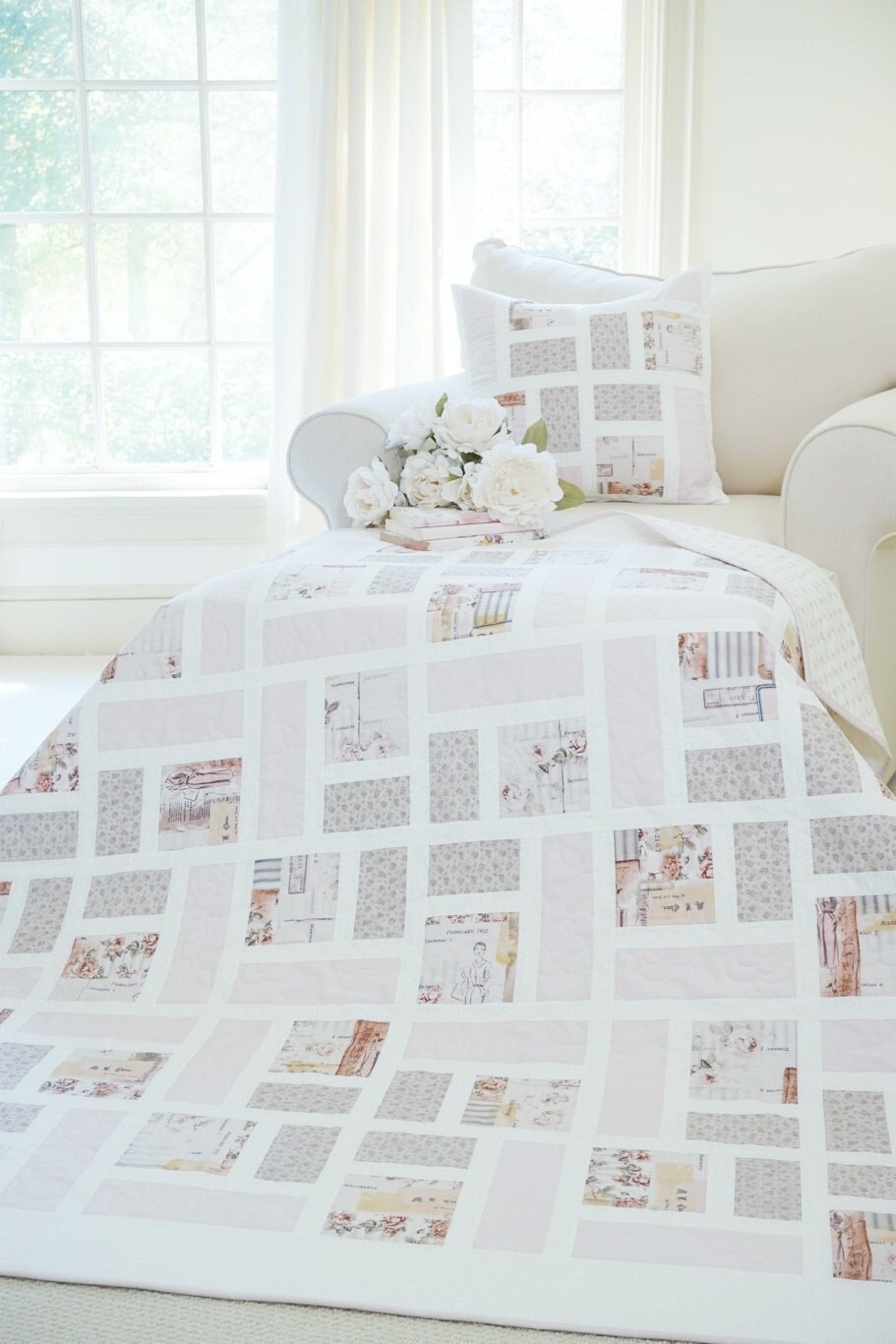 Quilt Pattern PDF Noteworthy Easy Quilting Patterns for Baby Quilt Pattern to Bed Quilts Modern Quilt Pattern with Traditional Style