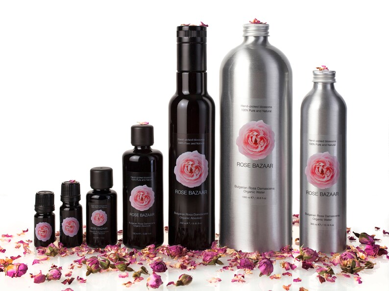 Alteya Organics Rosa Damascena Bulgarian Rose Water - Bio-Glass Bottle - View #2