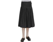 Baby 39 O Women 39 s Black Original BIZ Style Below the Knee Length Short Denim Skirt